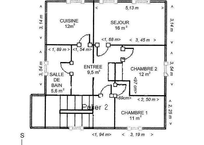 De La Niederau 公寓 科尔马